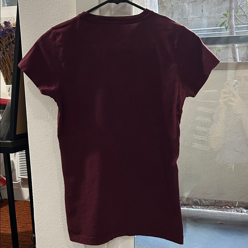 Sunnydale High School Maroon Short Sleeve Tee Buffy the Vampire Slayer - Picture 3 of 4